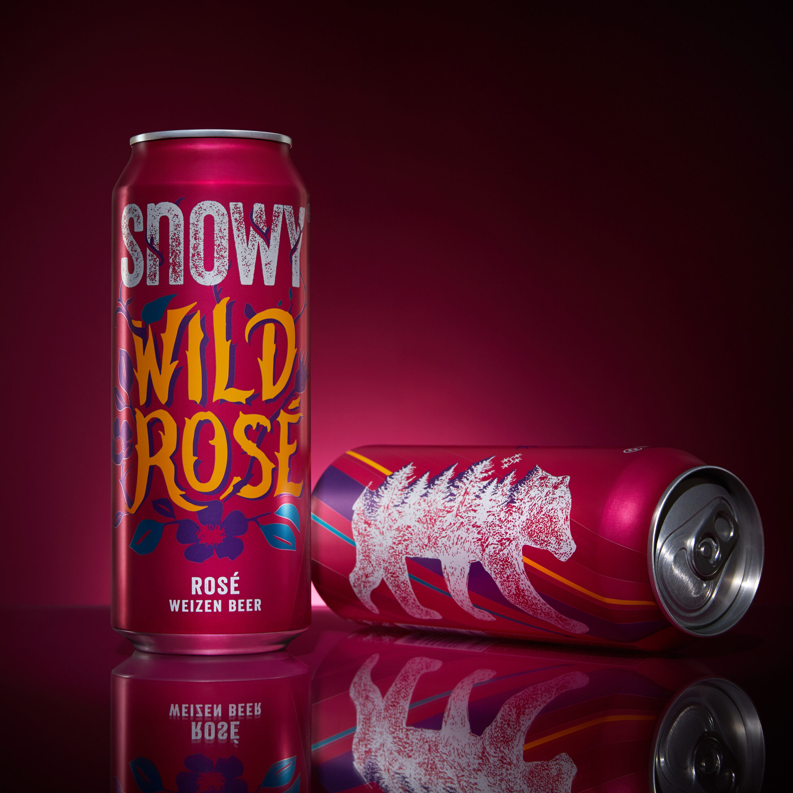 Snowy Wild Rose’